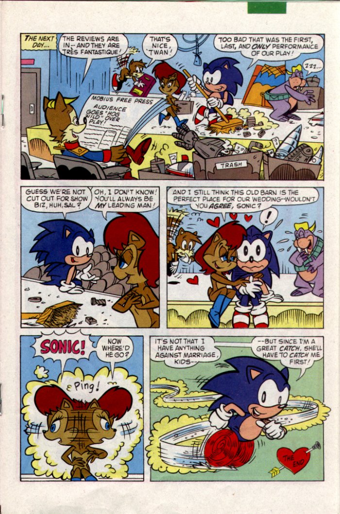Sonic - Archie Adventure Series January 1995 Page 14